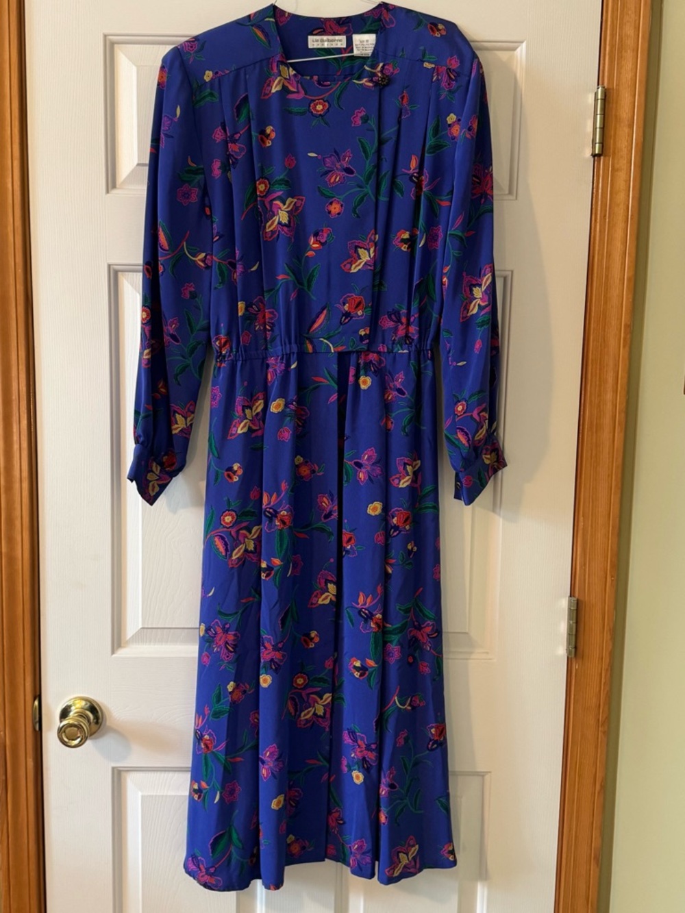 Vintage Liz Claiborne Belted Secretary’s Dress‎ 10